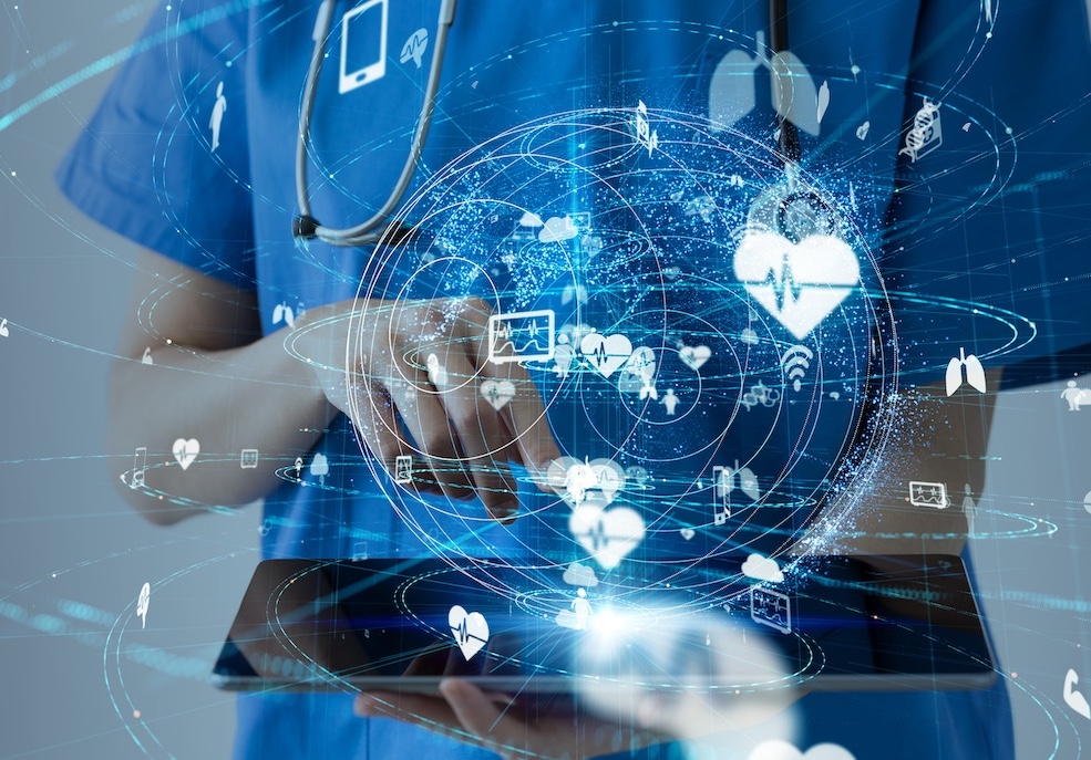 Medical technology concept.